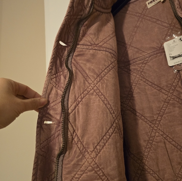 NWT Free People Juno Jacket in Nostalgia Rose Size XS - Picture 6 of 8